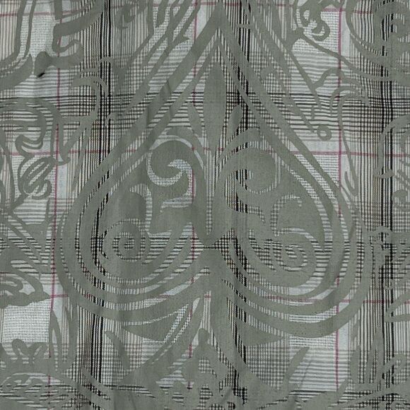 SCOTCH Plaid Shirt SPADE Graphics Men's XL Beige Casual Button Up NWT - Picture 6 of 17